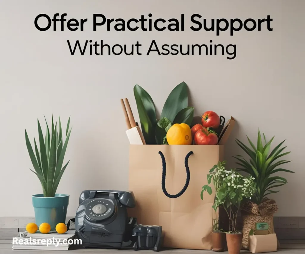 Offer Practical Support Without Assuming