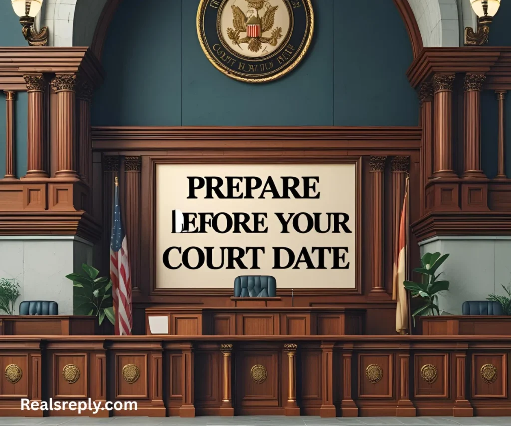 Prepare Before Your Court Date