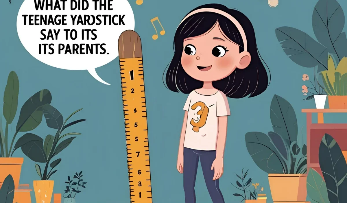 What Did the Teenage Yardstick Say to Its Parents