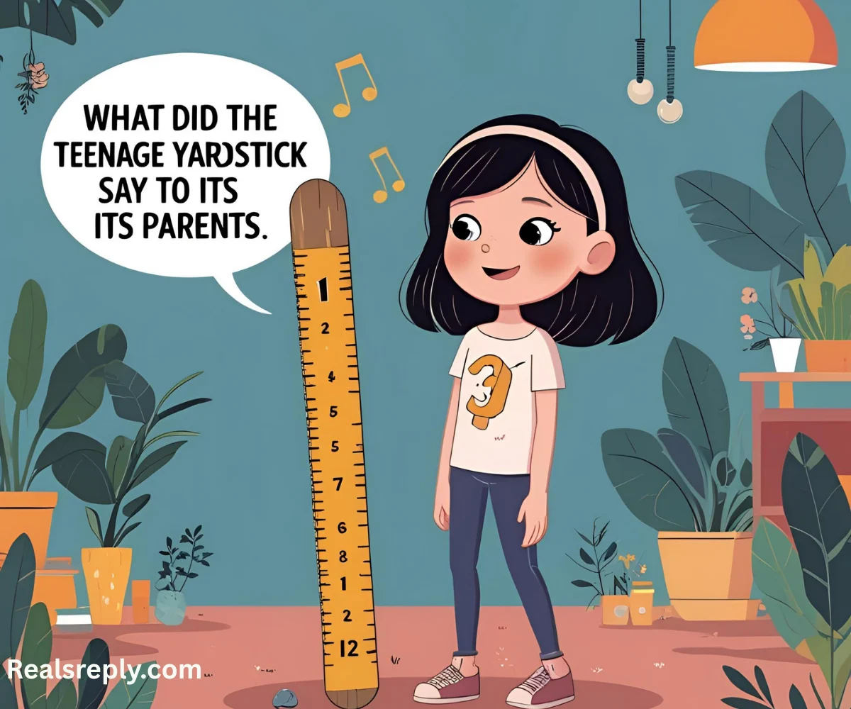 What Did the Teenage Yardstick Say to Its Parents