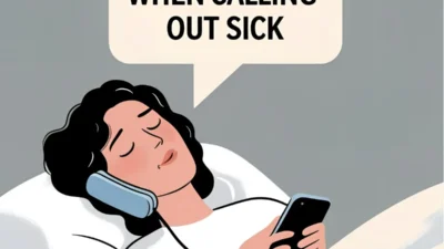 What to Say When Calling Out Sick