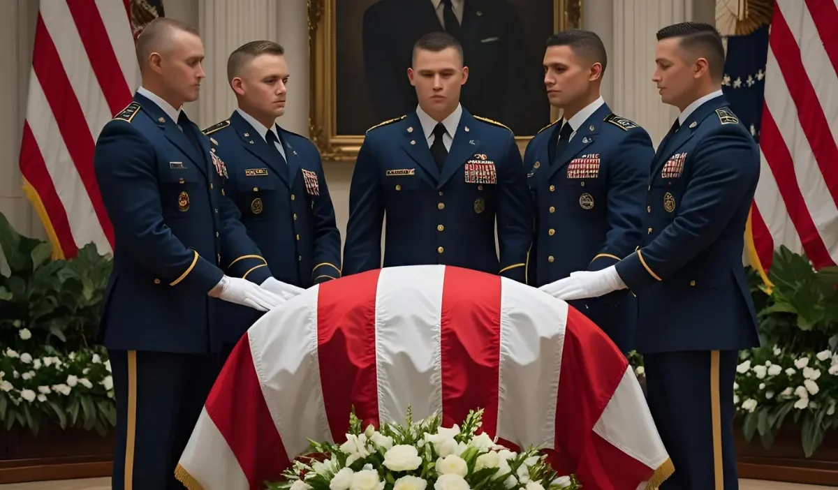 What to Say When Presenting a Funeral Flag