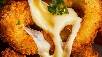 Mozzarella Stuffed Crispy Baked Onion Rings – The Ultimate Recipe Guide