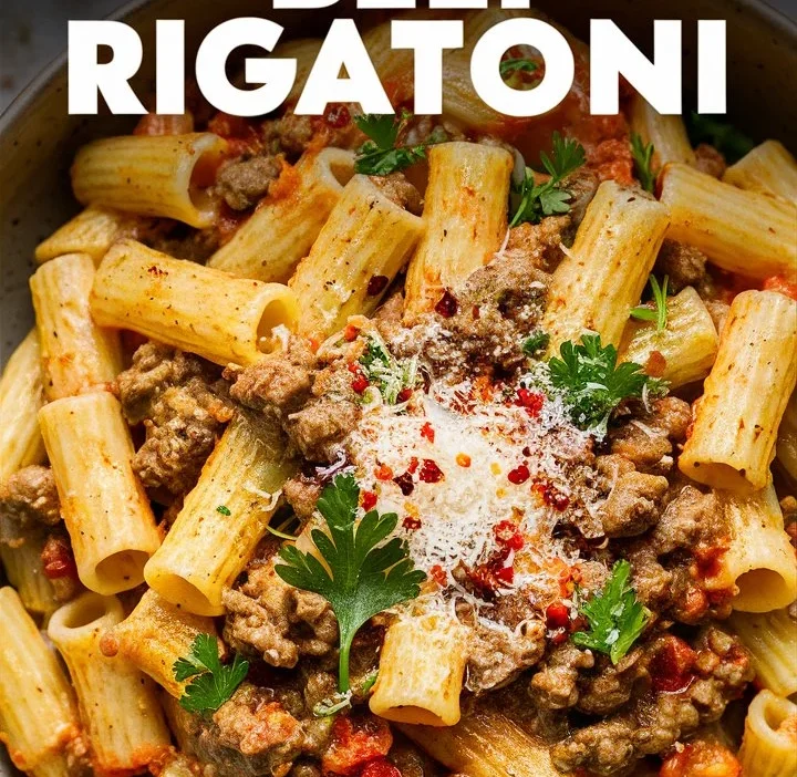 Creamy Parmesan Beef Rigatoni Recipe 2025