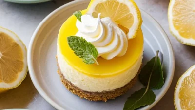 🍋 Mini Lemon Cheesecakes 2025
