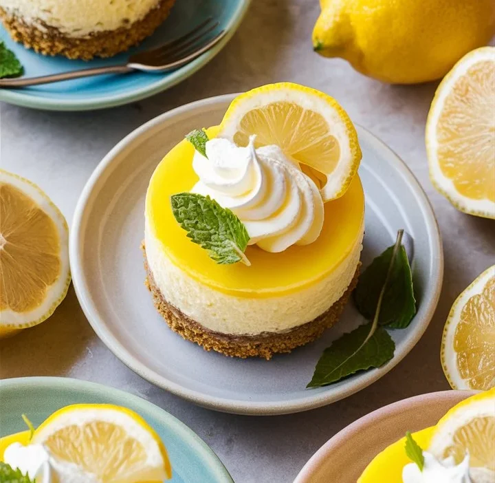 🍋 Mini Lemon Cheesecakes 2025