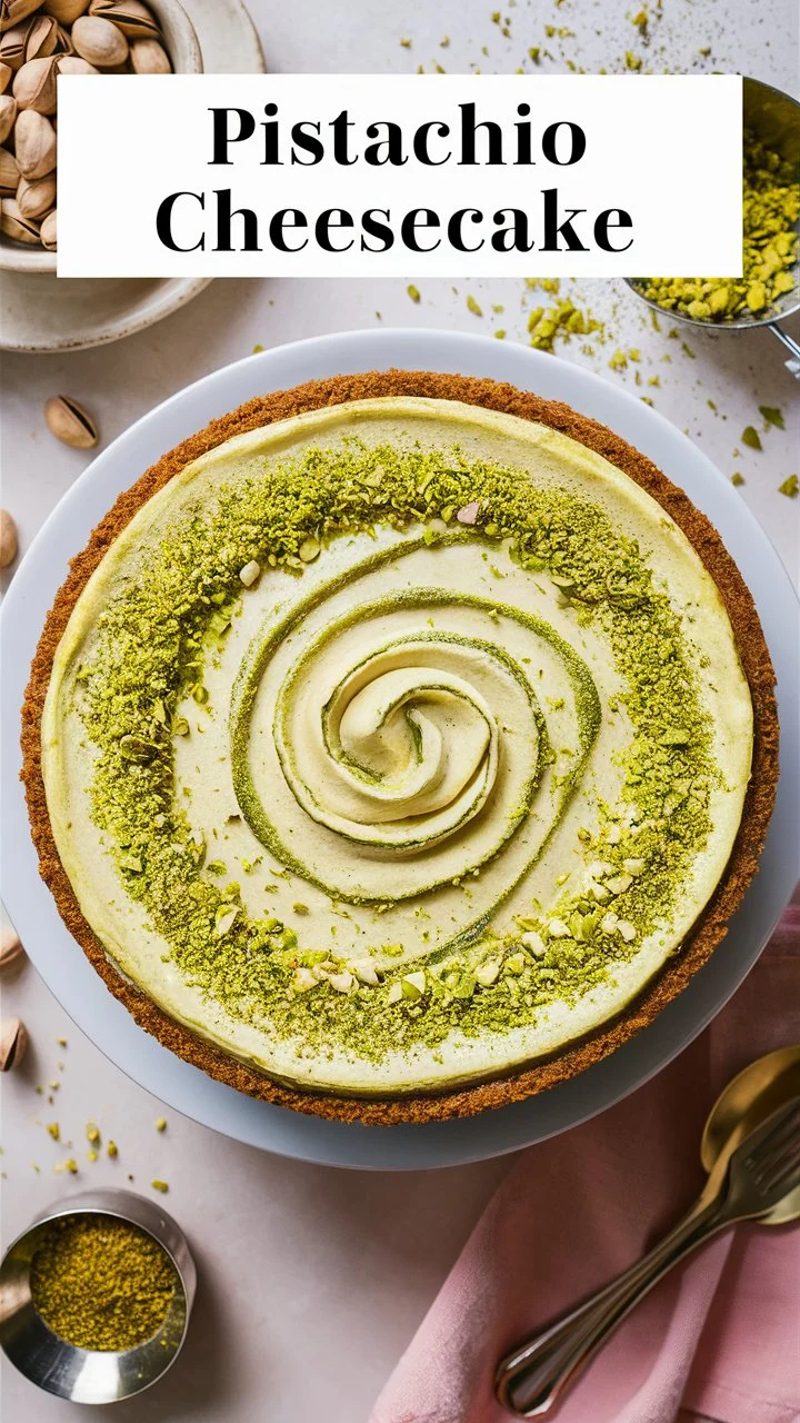 Pistachio Cheesecake – A Luscious Dessert That Redefines Indulgence 2025