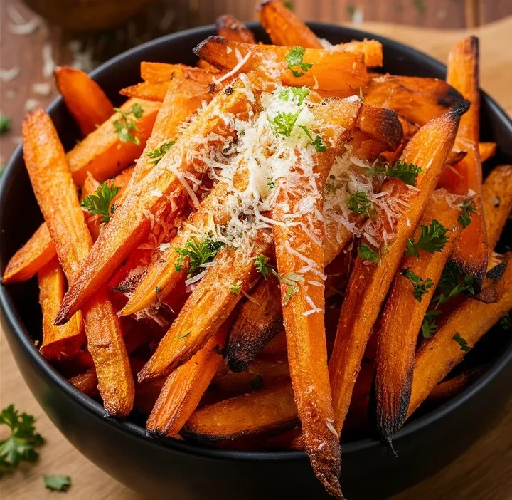 Parmesan Roasted Carrot Fries 2025
