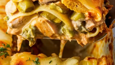 Chicken Alfredo Lasagna Rolls – The Ultimate Creamy Comfort Food