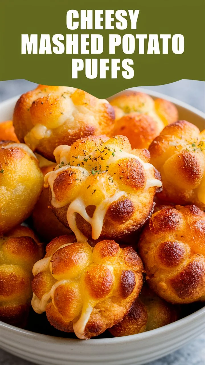 Cheesy Mashed Potato Puffs (Crispy Golden & Irresistible) 2025