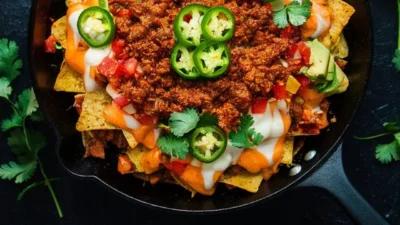 Queso Fundido Skillet Nachos: The Ultimate Melted Cheese Experience