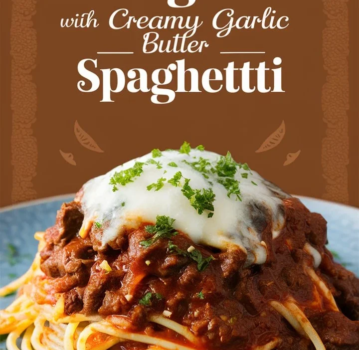Beef Bolognese with Creamy Garlic Butter Spaghetti: The Ultimate Comfort Pasta Recipe