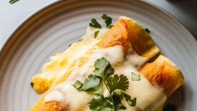 Creamy White Chicken Enchiladas (Best Ever Recipe) 2025