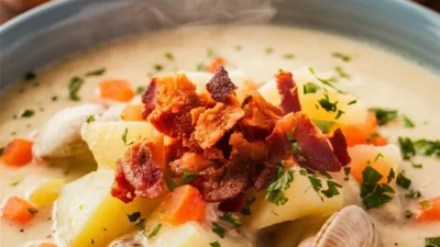 Creamy Clam Chowder Recipe — The Ultimate Comfort in a Bowl 2025
