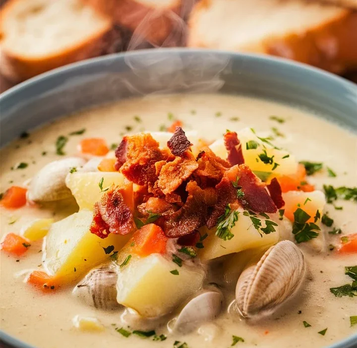 Creamy Clam Chowder Recipe — The Ultimate Comfort in a Bowl 2025