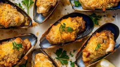 Corsican Stuffed Mussels (Moules Farcies à la Corse) 2025