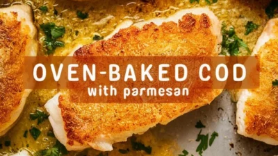 Oven-Baked Garlic Parmesan Cod 2025