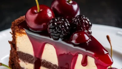 Black Forest Cheesecake (The Ultimate Chocolate-Cherry Dessert) 2025