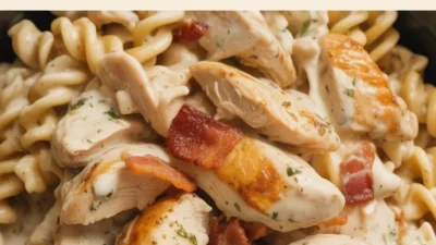 Creamy Chicken Ranch Pasta – The Ultimate Comfort Dish 2025