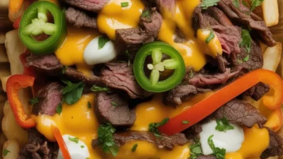 Philly Cheesesteak Cheese Fries: A Must-Try Comfort Food!