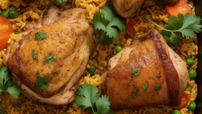 Caribbean Chicken and Rice 2026